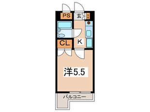 スカイコ－ト白楽第２(306)の物件間取画像